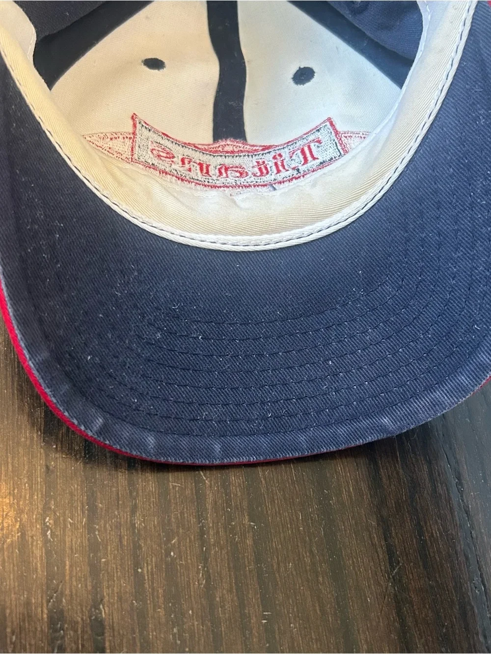 Vintage Tennessee Titans Hat Ranger Buckle Back Blue Officially Licensed